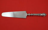 Meadow Rose by Wallace Sterling Silver Cake Server HH WS narrow blade 10"