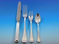 Milano by Buccellati Italy Silver Flatware Set for 12 Service 67 pcs Dinner