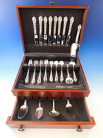 Charles II by Lunt Sterling Silver Flatware Service for 8 Set 54 pieces