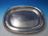 English Georgian Sterling Silver Platter Oval 17 1/2" 1821 London (#6334)