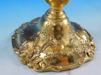 Francis I by Reed & Barton Sterling Silver Candlestick Pair Vermeil Gold 570A