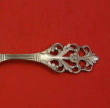 Viking Rose by Th. Marthinsen Norwegian .830 Silver Nut Spoon Not Pierced 4 3/4"
