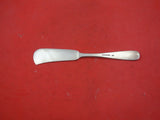 Mayflower by Kirk Sterling Silver Master Butter flat handle brite-cut 7 7/8"