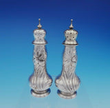 Daffodil by Gorham Sterling Silver Salt and Pepper Shaker Set #A3676M (#3465)