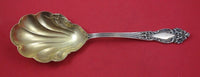Amaryllis by Reed and Barton Sterling Silver Berry Spoon GW w/ fruit 8 1/2"