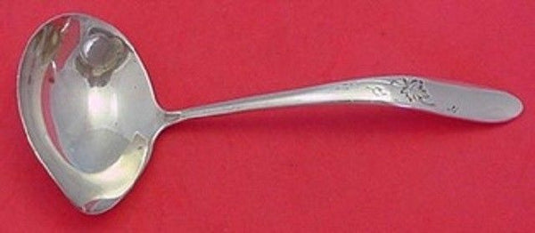Autumn Leaves by Reed and Barton Sterling Silver Sauce Ladle w/ Spout 5 1/2"