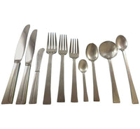 Continental by International Sterling Silver Flatware Service for 12 Set 158 Pcs