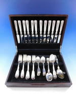 Shell and Thread by Tiffany & Co. Sterling Silver Flatware Set 12 Service 63 pcs