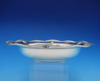 Rose Point by Wallace Sterling Silver Fruit Bowl Ruffled 10 1/4" #4215 (#3223)