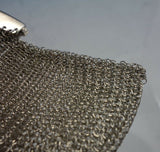 S. Blacknesee & Son Ltd. English Sterling Silver Mesh Coin Purse w/Chain (#3011)