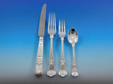 Coburg by CJ Vander English Sterling Silver Flatware Set 12 Service Dinner 79 pc