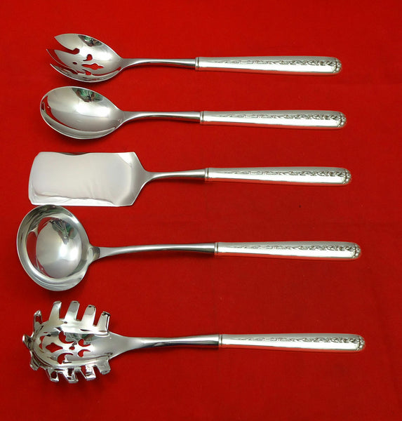 Rambler Rose by Towle Sterling Silver Hostess Set 5pc HHWS  Custom Made