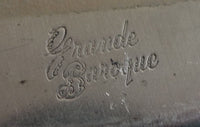 Grande Baroque by Wallace Sterling Silver Bowl Shallow #4850-9 (#1565) Serving