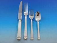 Aria by Christofle France Sterling Silver Flatware Service Set 48 pcs Dinner