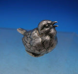 French .950 Silver Figurine Chick / Bird 1 1/4" x 1 5/8" .91 ozt. (#6744)