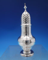 English Georgian Sterling Silver Salt and Pepper Shaker Set 2pc c.1788 (#6840-2)