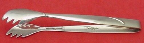 Silver Rhythm by International Sterling Silver Sugar Tong 6"