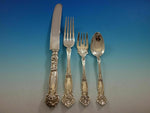 Carnation by Wallace Sterling Silver Dinner Size Setting(s) 4pc