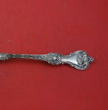 King Edward by Whiting Sterling Silver Ice Spoon Gold Washed Pierced 9 1/2"