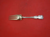 Louis XV by Whiting Gorham Sterling Silver Cold Meat Fork GW fancy shoulder 9"