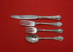 American Victorian by Lunt Sterling Silver Regular Size Place Setting(s) 4pc