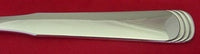 Ripple aka Arvesolv #15 by Hans Hansen Danish Sterling Silver Dessert Spoon Lrg