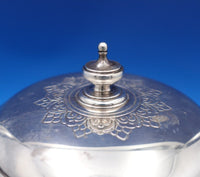 Palmette by Tiffany and Co Sterling Silver Caviar Dish with Glass Liner (#7402)