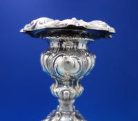 Empire by Henniger and Co Silverplate Candlestick Pair 12" x 5" (#6847-2)