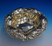 Poppy by Whiting Sterling Silver Fruit Bowl #6072 3" x 12" Diameter (#4808)