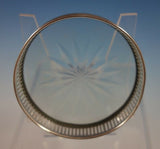 Old French by Gorham Sterling Silver Coaster Set of 12 with Cut Crystal (#2374)