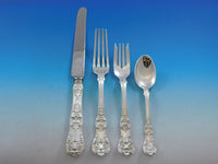 English King by Tiffany & Co Sterling Silver Flatware Set Service 101 pcs Dinner