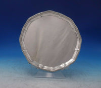 Gadroon by Goldsmiths and Silversmiths English Sterling Silver Salver Tray #6388