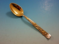 Vine by Tiffany Sterling Silver Coffee Spoon Set of 12 Gold-Washed 4 3/4" Iris