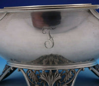 Wood and Hughes Sterling Silver Centerpiece Bowl Applied Cast Feet #34 (#3857)
