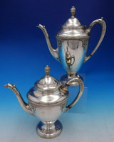 Rose Point by Wallace Silverplate Tea Set 5-Piece (#4732)