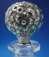 Cluny by Gorham Sterling Silver Perfume Bottle Crystal #B1V 5 3/4" Tall (#3135)