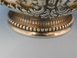 Tiffany & Co. Sterling Silver Bouillon Cup w/Cherubs/Liner w/Gold Border/Flowers