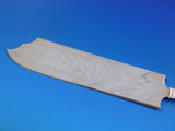 Dominick and Haff Sterling Silver Ice Cream Slice Engraved Stork / Bird BC 12"