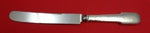 Norman Hammered By Shreve Sterling Silver Dinner Knife Blunt Stainless 9 3/4"