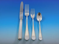 Palatina by Wallace Italian Sterling Silver Flatware Set 46 Pieces Dinner New