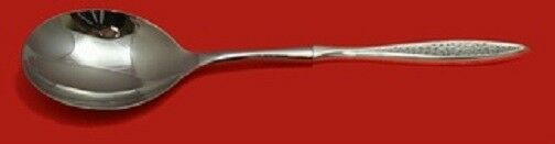 Snowflake By International Sterling Silver Casserole Spoon HHWS 11 1/2" Custom