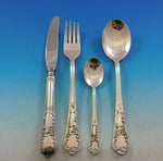 German 800 Silver Flatware Set by Nica Service for 6 Dinner 30 pieces