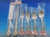 Francis I Reed & Barton Sterling Silver Flatware for 8 Set 62 Pieces New Unused