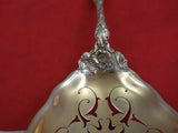 Les Six Fleurs by Reed and Barton Sterling Silver Ice Spoon Gold Washed 9 5/8"