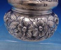 Repousse by Kirk Sterling Silver Powder Jar  #6 2 1/2" x 3 3/4" 5.2 ozt. (#7033)