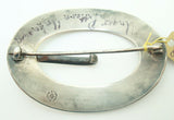 Unger Brothers Sterling Buckle Pin (#J2614)