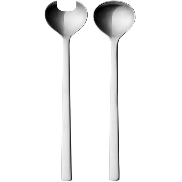 New York by Georg Jensen Stainless Steel Flatware Salad Serving Server Set New