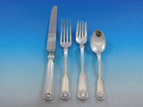 Shell and Thread by Tiffany & Co. Sterling Silver Flatware Set 12 Service 63 pcs