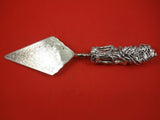 Adam and Eve by Yaakov Heller Sterling Silver Cake Knife Server Serrated 12 1/2"