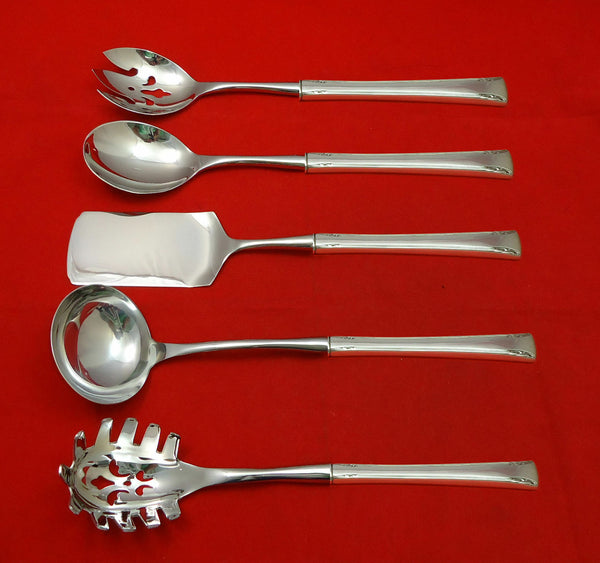 Serenity by International Sterling Silver Hostess Set 5pc HHWS  Custom Made